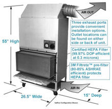 XJ-2 HEPA hospital grade air cleaner
