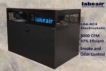 LakeAir LA6-RC4-EOC 4-Blower Electrostatic Commercial Smoke Eater