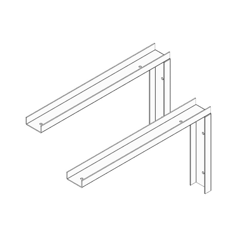 Wall mounting kit, hite