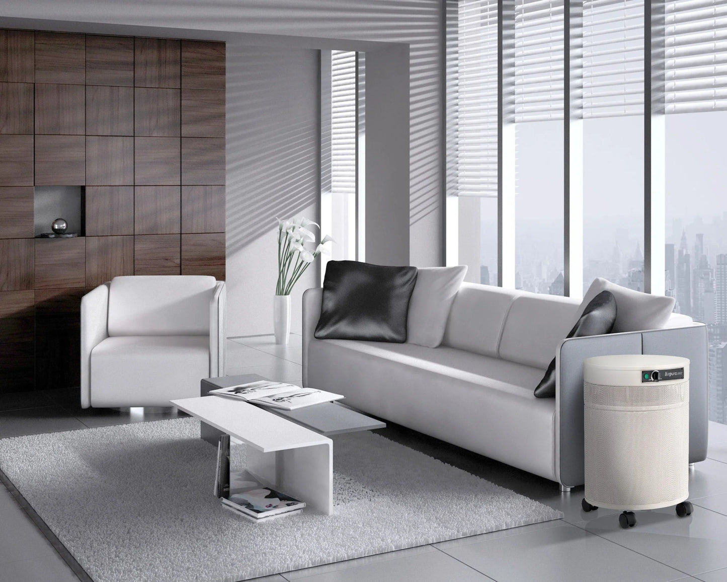 UV600 - Germs and Mold HEPA: 99.97% Efficient @0.3 microns Air Purifier